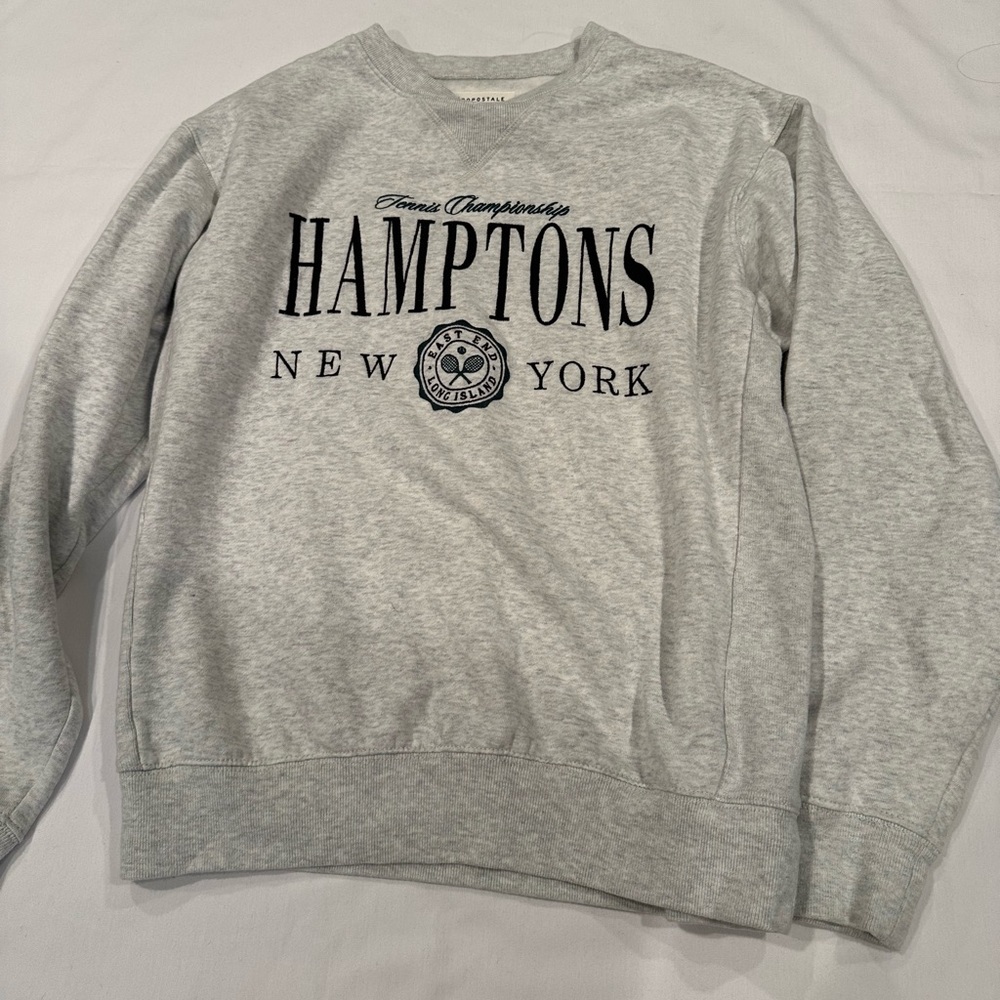Aeropostale Gray Hamptons Crewneck Sweater Women’s Size XS